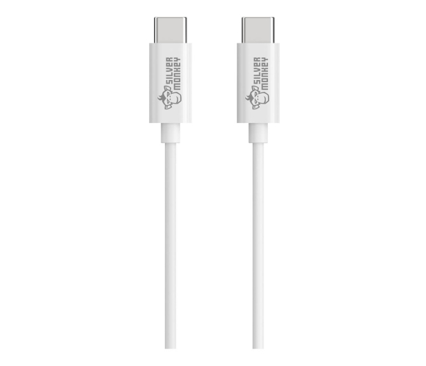 Silver Monkey Kabel USB-C - USB-C (PD do 100W) 0,5m - 676656 - zdjęcie 2